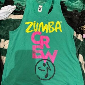 Zumba - Instructor Green Tank Top